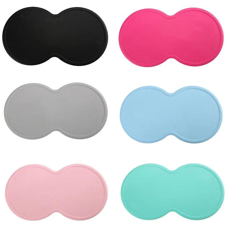 Pet Mat For Dog Cat Puppy Cat Feeding Mat Pad Cute Cloud Shape Silicone Dish Bowl Food Feed Placement Dog Accessories - Ammpoure Wellbeing