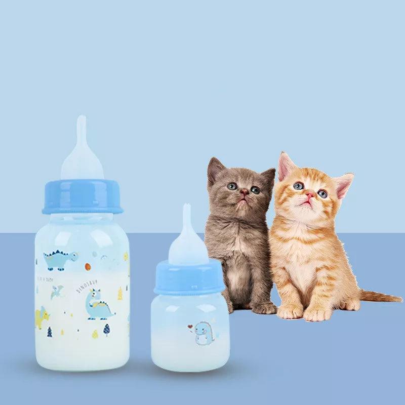 Pet Supplies 60ml /125ml Small Pet Feeding Bottle Cute Mini Kitten Feeding Bottle Cat Dog Feeder Plastic Dog Cat Feeding Bottle - Ammpoure Wellbeing