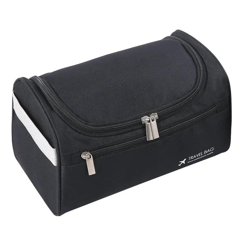 Polyester Men Business Portable Storage Bag Toiletries Organizer Women Travel Cosmetic Bag Hanging Waterproof Wash Pouch - Ammpoure Wellbeing