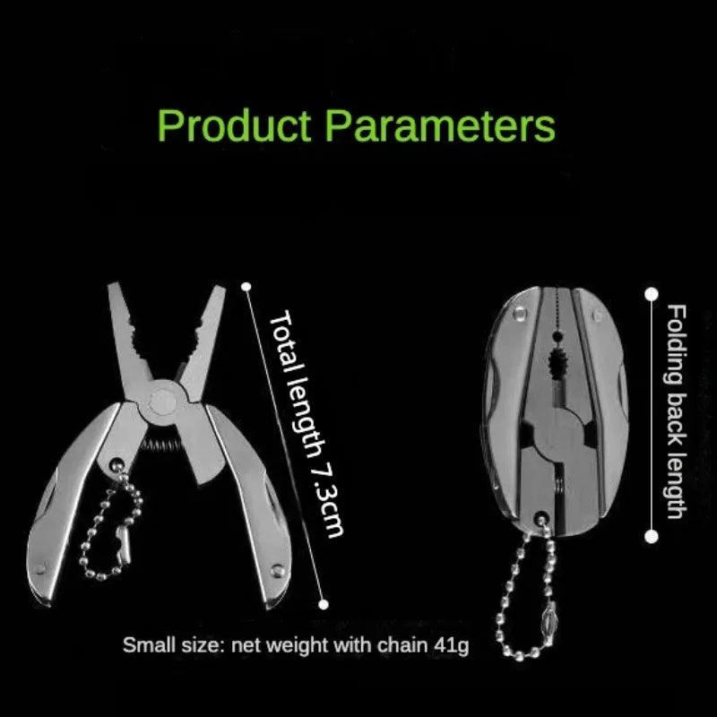 Portable Pocket Multitool 420 Stainless Steel Multitool Pliers Knife Screwdriver for Outdoor Survival Camping Hunting and Hiking - Ammpoure Wellbeing