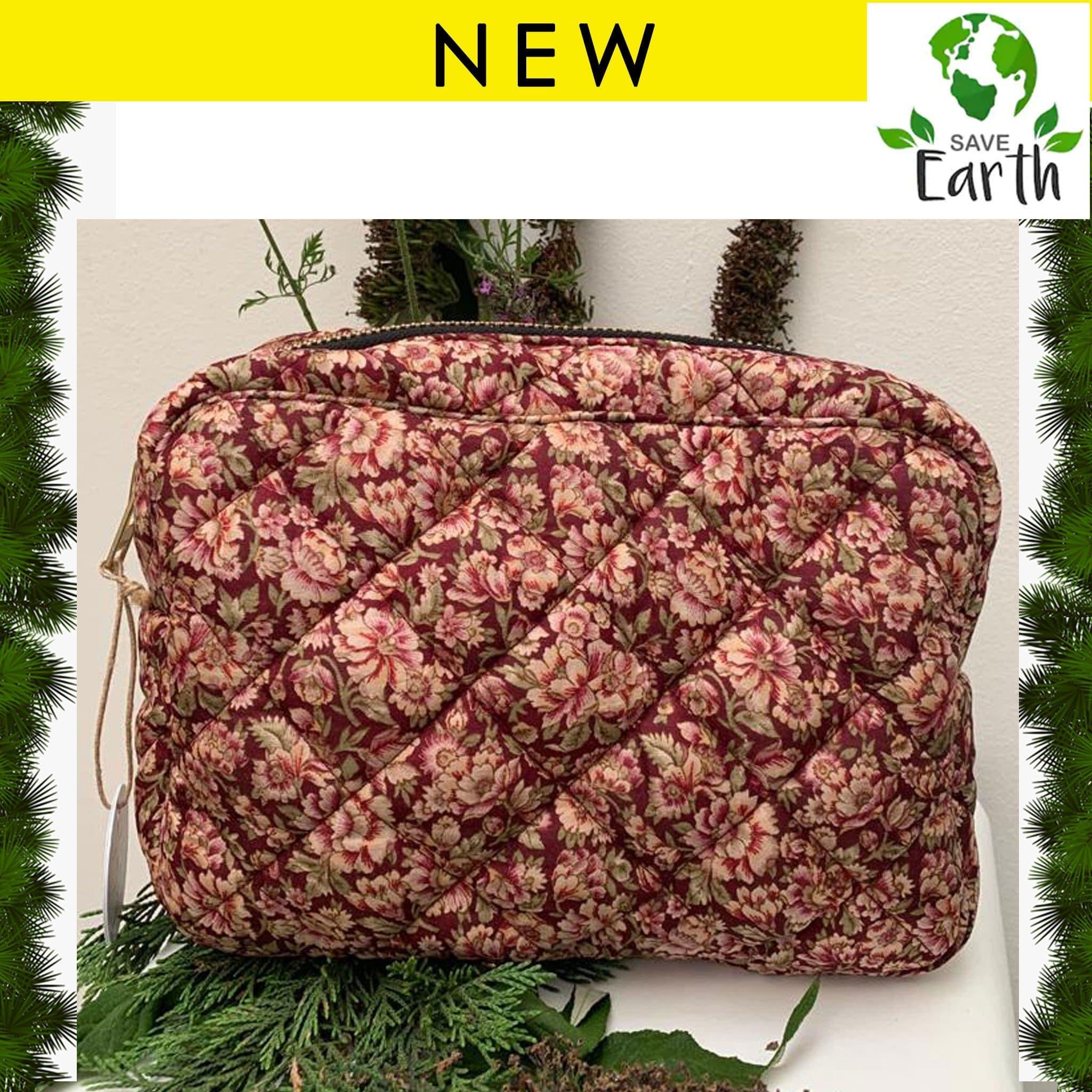 Premium Recycled Silk Washbag (One - Off Print) - Ammpoure Wellbeing