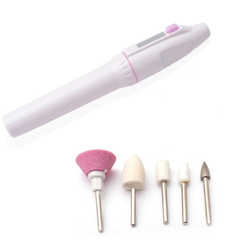 Professional Mini Nail Art Drill Set - Manicure Pedicure Polish Nail Art Tools - Ammpoure Wellbeing