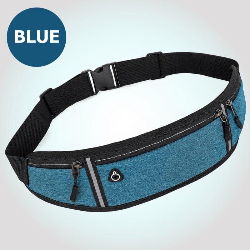 Professional Running Waist Bag Sports, Bumbag Mobile Phone Case Men Women Hidden Pouch Gym SportsBags Running Belt Waist Pack - Ammpoure Wellbeing