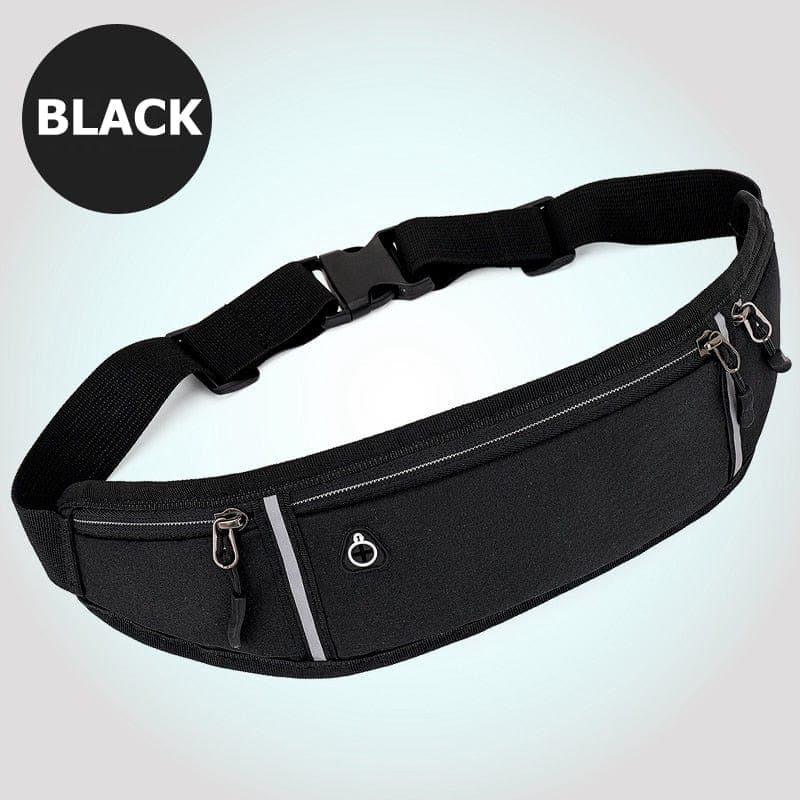 Professional Running Waist Bag Sports, Bumbag Mobile Phone Case Men Women Hidden Pouch Gym SportsBags Running Belt Waist Pack - Ammpoure Wellbeing