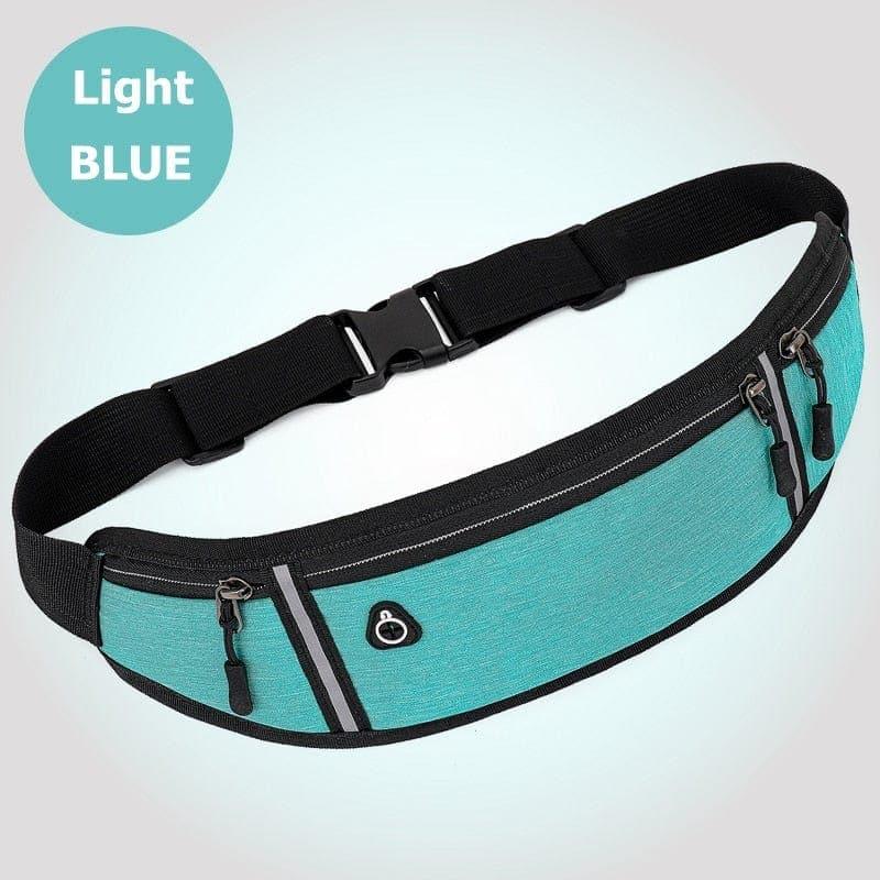 Professional Running Waist Bag Sports, Bumbag Mobile Phone Case Men Women Hidden Pouch Gym SportsBags Running Belt Waist Pack - Ammpoure Wellbeing