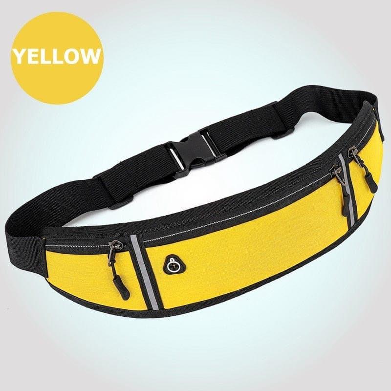 Professional Running Waist Bag Sports, Bumbag Mobile Phone Case Men Women Hidden Pouch Gym SportsBags Running Belt Waist Pack - Ammpoure Wellbeing