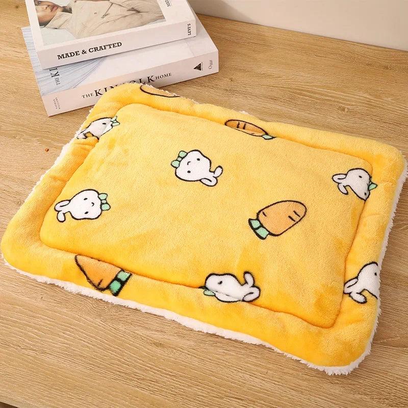 Rabbit Chinchilla Bed Mat House Nest Hamster Accessories Small Animal Guinea Pig Hamster Bed House Winter Warm Squirrel Hedgehog - Ammpoure Wellbeing