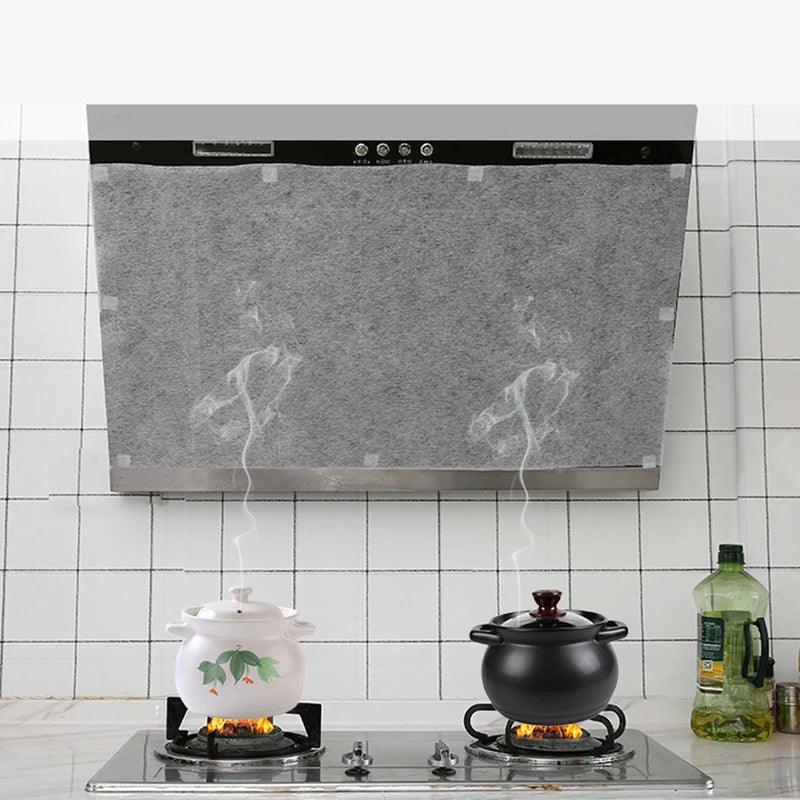 Range Hood Filter Paper Disposable Kitchen Hood Oil Absorption Paper 10m Cuttable Non - woven Filters Cooker Hood Extractor Tools - Ammpoure Wellbeing