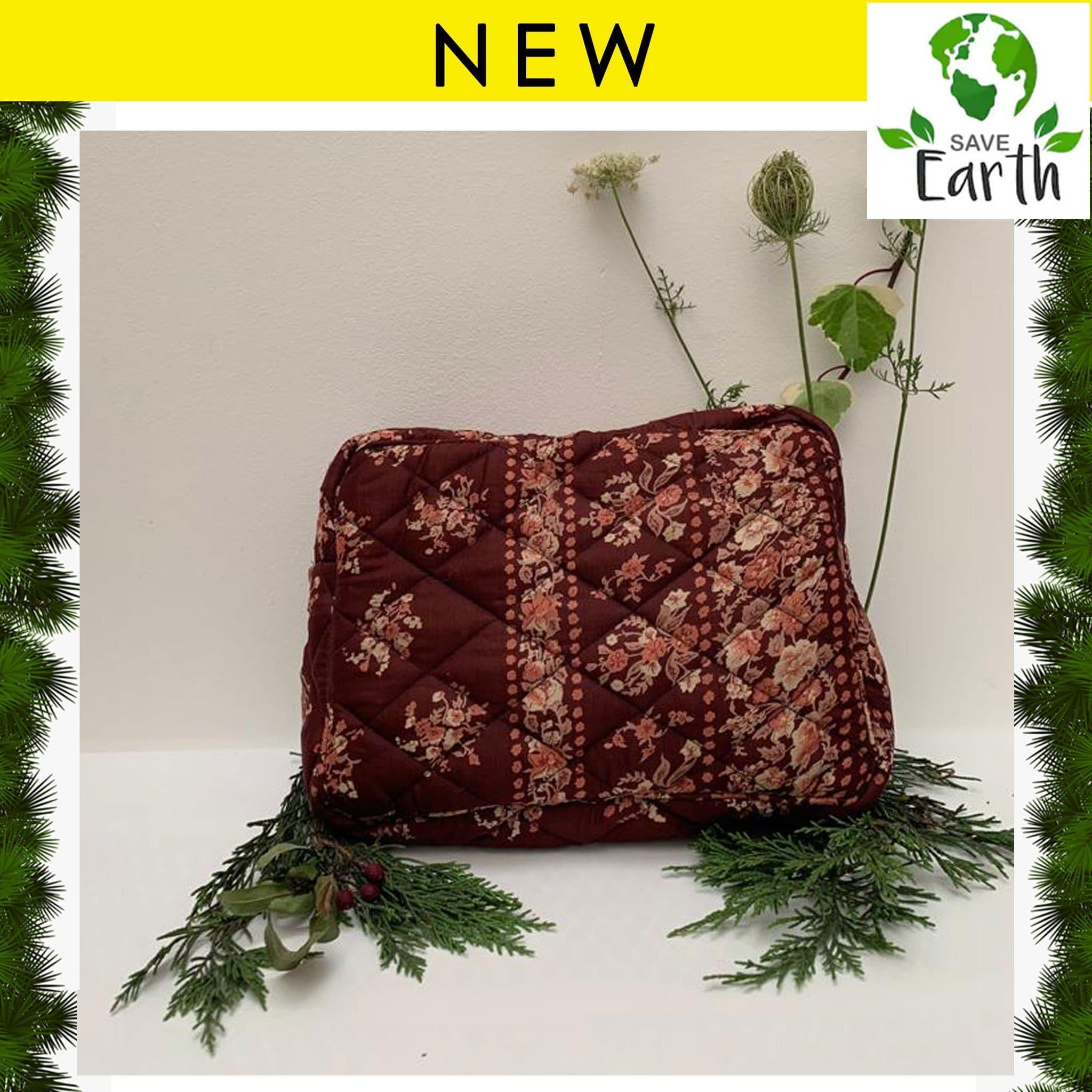 Recycled Silk Washbag (One - Off Print) - Ammpoure Wellbeing
