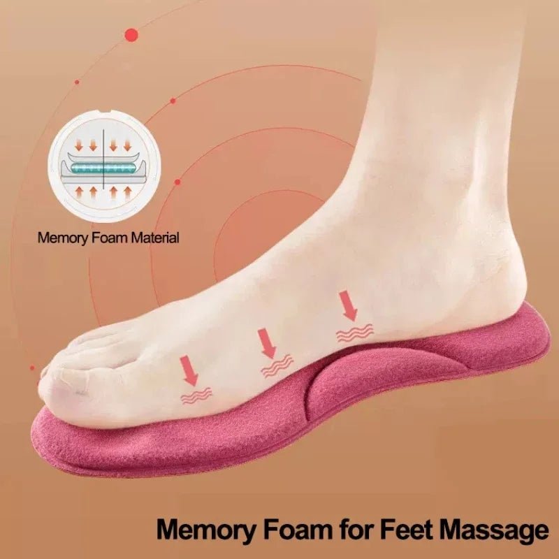 Self - heated Insoles Feet Massage Thermal Thicken Insole Memory Foam Shoe Pads Winter Warm Men Women Sports Shoes Pad Accessories - Ammpoure Wellbeing