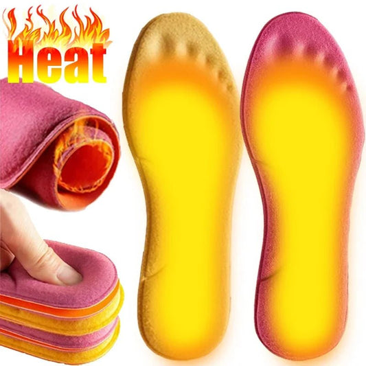 Self - heated Insoles Feet Massage Thermal Thicken Insole Memory Foam Shoe Pads Winter Warm Men Women Sports Shoes Pad Accessories - Ammpoure Wellbeing