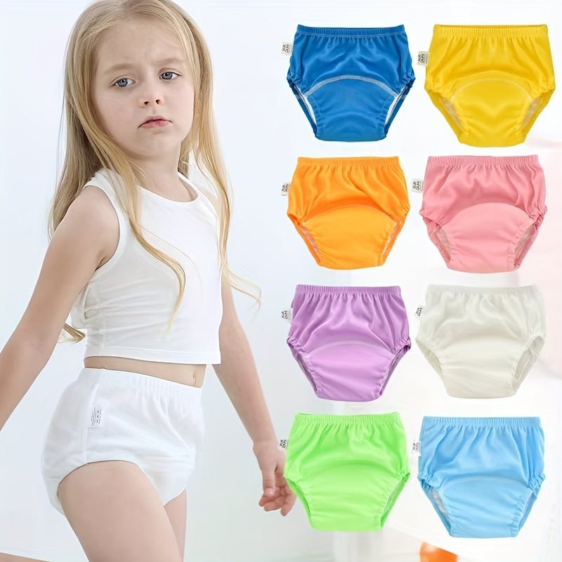 Soft & Breathable 6 - Layer Cotton Cloth Diapers - Perfect for Baby Training & Summer Diapering! - Ammpoure Wellbeing