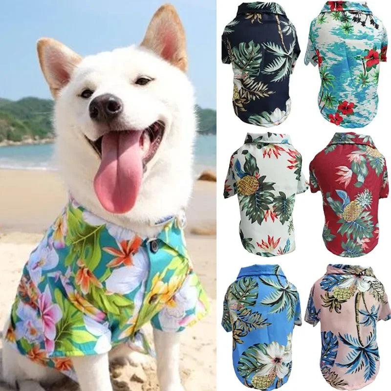 Style Pet Dog ClothesSummer Dog Shirts for Small Medium Dogs Puppy Cat Clothing Ropa Perro Pug French Bulldog T Shirt - Ammpoure Wellbeing