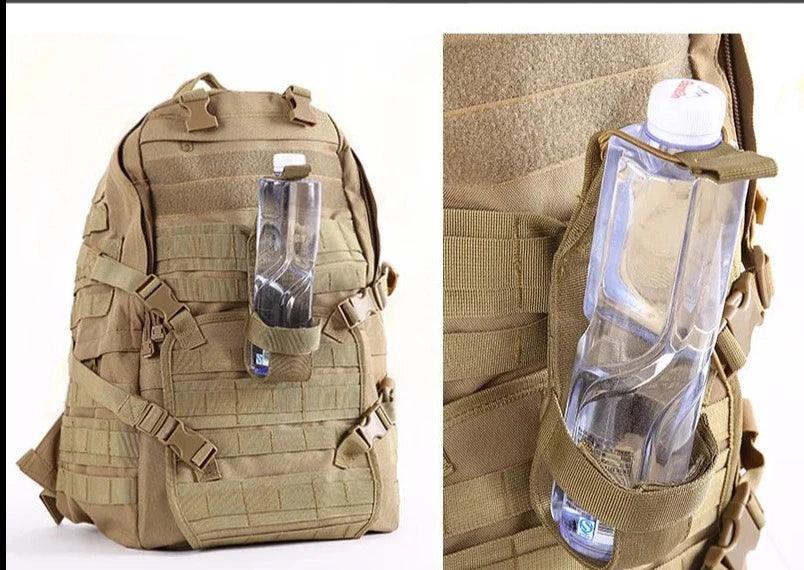 Tactical Molle Water Bottle Holder Belt Nylon Bag Military Outdoor Travel Camping Hiking Hunting Canteen Kettle Carrier Pouch - Ammpoure Wellbeing