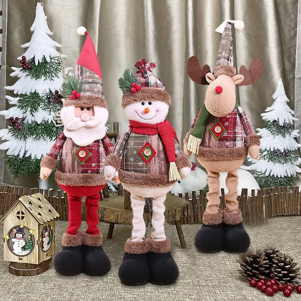 Telescopic Christmas Doll Merry Christmas Decorations For Home 2024 Christmas Ornament Xmas Navidad Noel Gifts New Year 2025 - Ammpoure Wellbeing