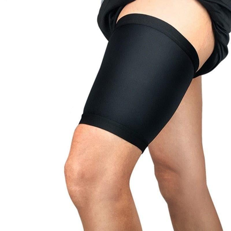 Thigh Wrap Hamstring Brace Support Compression Sleeve for Pulled Hamstring Strain Injury Tendonitis Rehab and Recovery New - Ammpoure Wellbeing