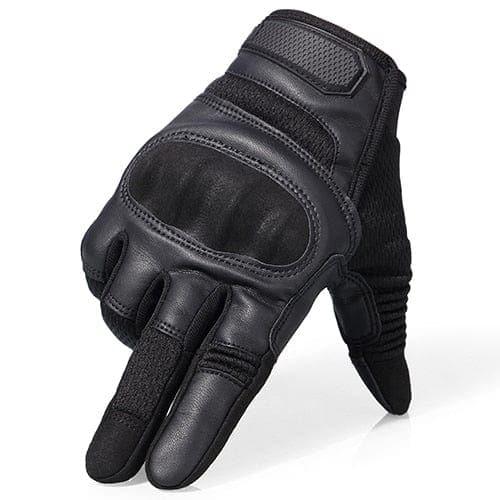 Touchscreen PU Leather Motorcycle Full Finger Gloves Protective Gear Racing Pit Bike Riding Motorbike Moto Motocross Enduro - Ammpoure Wellbeing