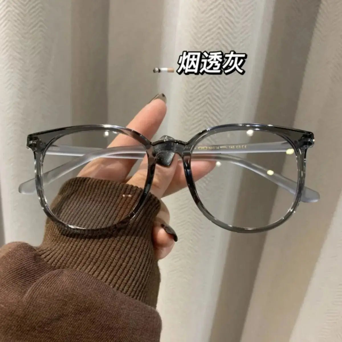 Transparent Computer Glasses Frame Women Men Anti Blue Light Round Eyewear Blocking Glasses Square Optical Spectacle Eyeglass - Ammpoure Wellbeing