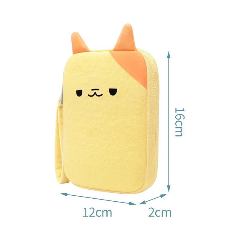 Travel Cable Bag Portable Digital USB Gadget Organizer Cartoon Cute Charger Wires Hard disk Zipper Storage Pouch Earphone Bag - Ammpoure Wellbeing