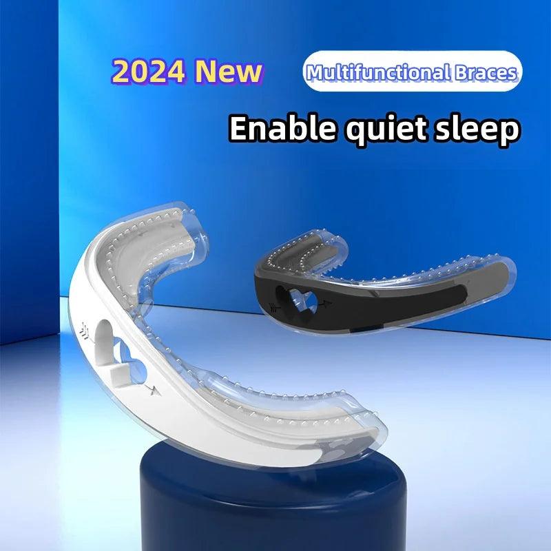UK Anti Snoring Mouth Guard Braces Anti - snoring Device Teeth Protector Night Guard Anti Snore From Snoring For Sleep Better Breath - Ammpoure Wellbeing
