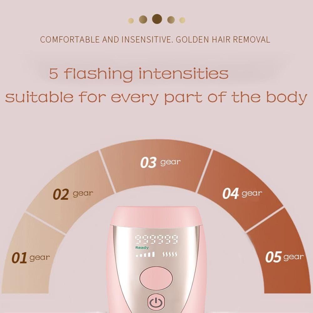 Upgraded IPL Laser Hair Removal - Flash Epilator - Ammpoure Wellbeing