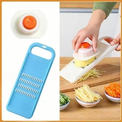 Vegetable Grater Potato Grid Slicer Corrugated Net Chopper Cutter Wave knife Chipper Salad Kitchen Shredder Peeler Masher - Ammpoure Wellbeing