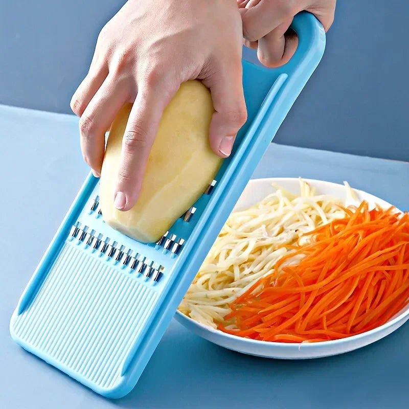 Vegetable Grater Potato Grid Slicer Corrugated Net Chopper Cutter Wave knife Chipper Salad Kitchen Shredder Peeler Masher - Ammpoure Wellbeing