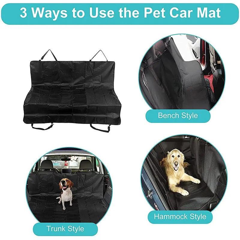 Waterproof Pet Dog Car Seat Cover Protector Foldable Heavy Duty Pet Dog Hammock Car Seat Cover Waterproof Scratchproof Nonslip - Ammpoure Wellbeing