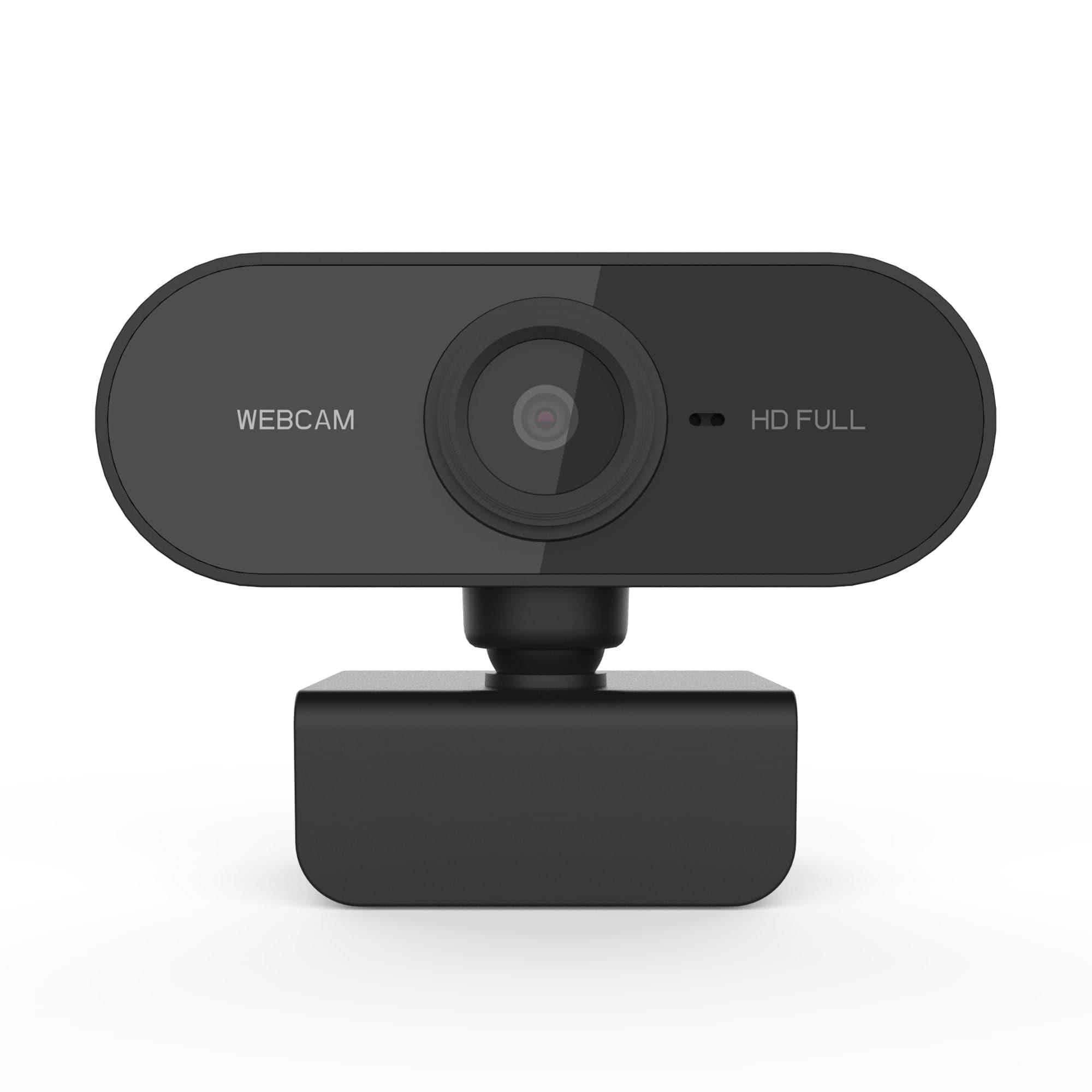 Webcam 1080P Full HD Web Camera With Microphone USB Plug Web Cam For PC Computer Mac Laptop Desktop YouTube Skype Mini Camera - Ammpoure Wellbeing