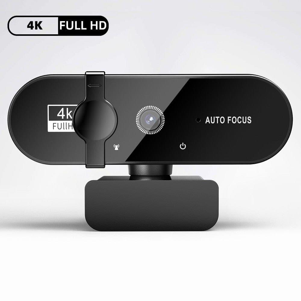 Webcam 4K 1080P Mini Camera 2K Full HD Webcam With Microphone 15 - 30fps USB Web Cam For Youtube PC Laptop Video Shooting Camera - Ammpoure Wellbeing