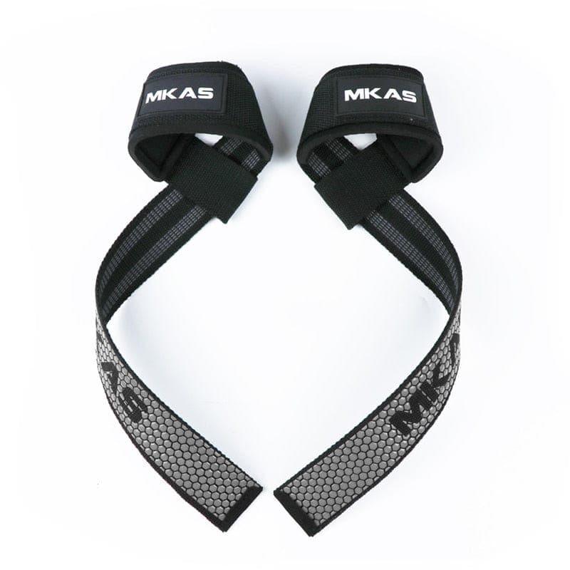 Weight lifting Wrist Straps Fitness Bodybuilding Training Gym lifting straps with Non Slip Flex Gel Grip - Ammpoure Wellbeing