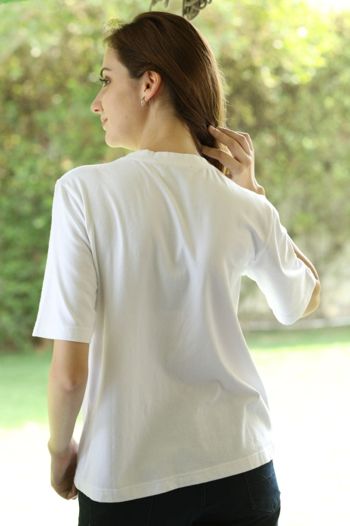 White Star Beaded Top - Ammpoure Wellbeing