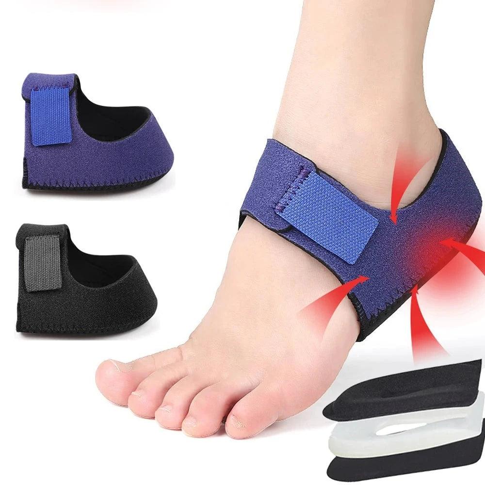 Wholesale 1 Pair Gel Heel Pad for Heel Pain Plantar Fasciitis, Heel Cups for Men & Women, Heel Support for Foot Pain,Spur,Cracked,Tendinitis UK (Copy) - Ammpoure Wellbeing