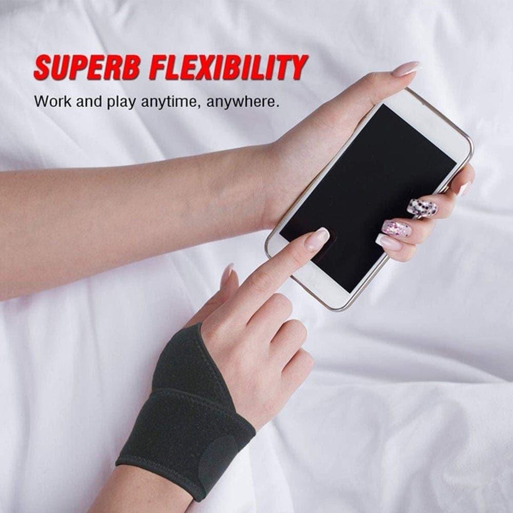 Wholesale UK 1Pc Carpal Tunnel Wrist Brace Adjustable Wrist Support Brace Wrist Compression Wrap with Pain Relief for Arthritis Tendinitis Bulk - Ammpoure Wellbeing