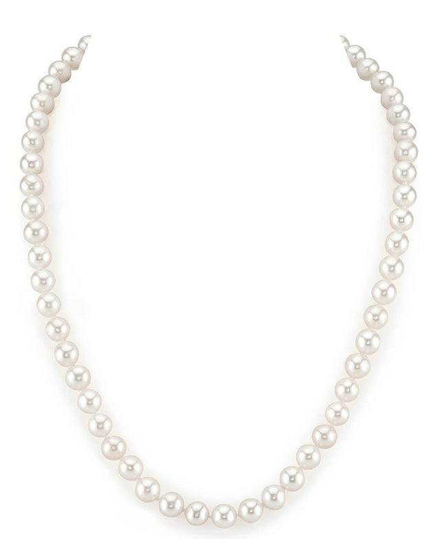 Wholesale UK 5mm Natural Fresh Water Real Pearl Necklace (Single Strand) Bulk - Ammpoure Wellbeing