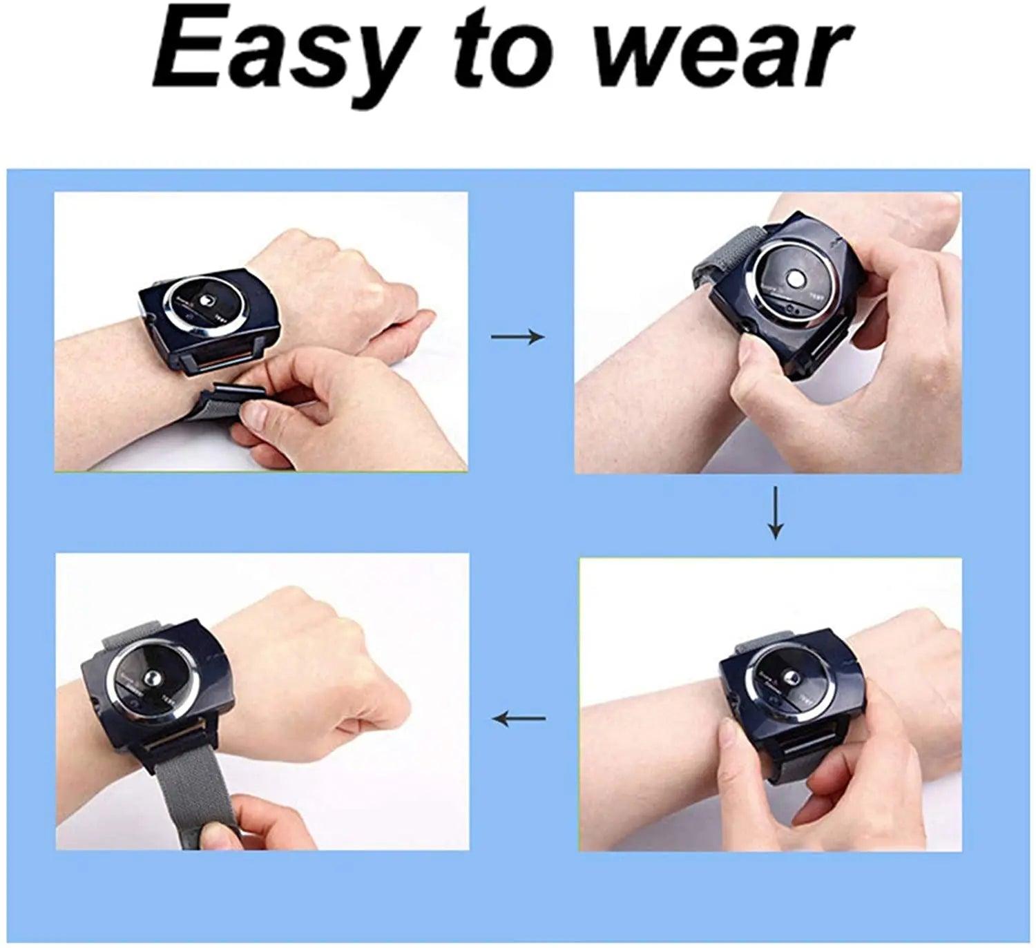 Wholesale UK Anti Snoring Device Stop Intelligent Snore Stopper UK Wristband Watch Best Solution for Sleep Anti Snoring Aid Effectively Bulk - Ammpoure Wellbeing