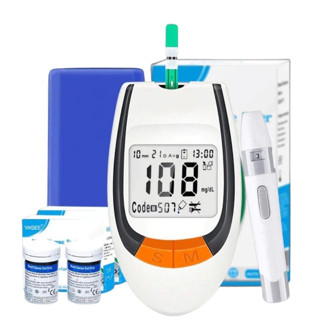 Wholesale UK Digital blood glucose meter monitor UK one touch select - non invasive Bulk - Ammpoure Wellbeing