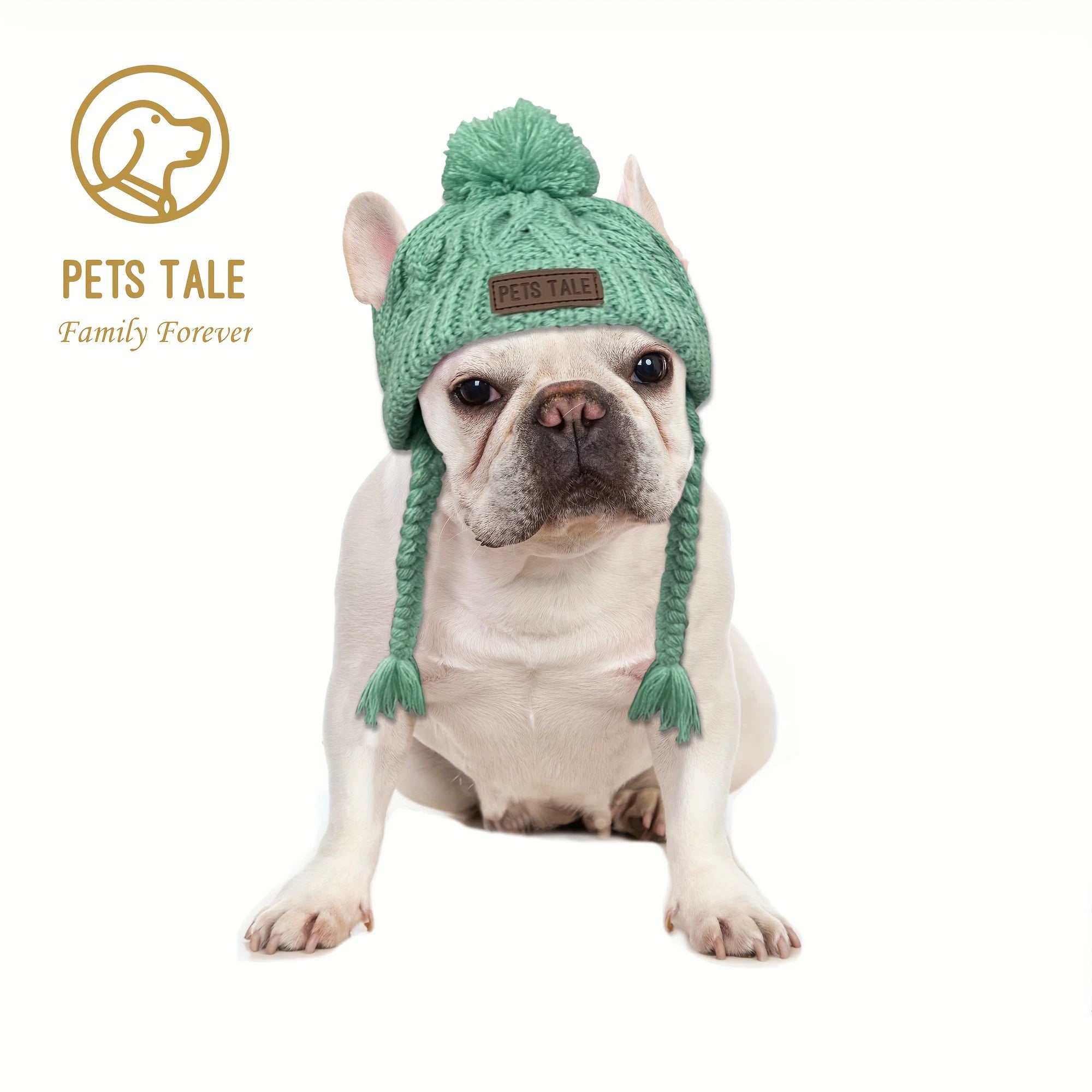 Winter Soft Dog Hats, Warm Pet Dog Knitted Hat, Windproof Knitting Dog Hat - Ammpoure Wellbeing